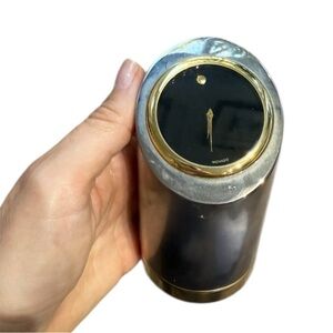 Movado Silver and Gold Timepiece